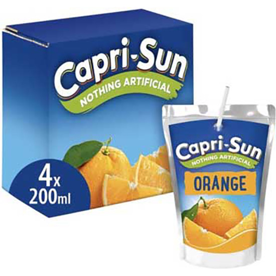 CAPRI SUN ORANGE 200ML