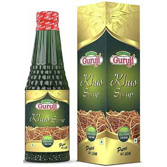 JAI GURUJI KHUS SYRUP SARBAT 750ML