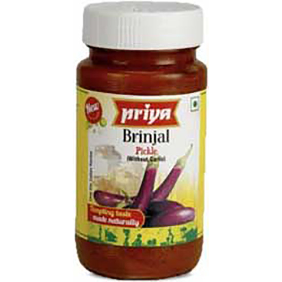 PRIYA BRINJAL PICKLE 12X300GMS