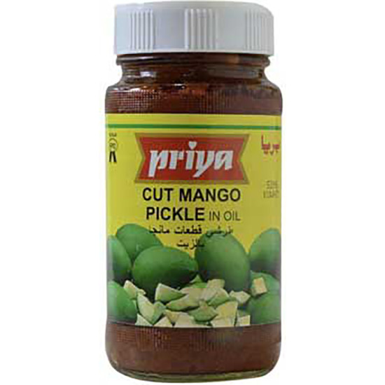 PRIYA CUT MANGO PICKLE 12X300GMS