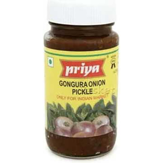 PRIYA GONGURA ONION PICKLE 12X300G