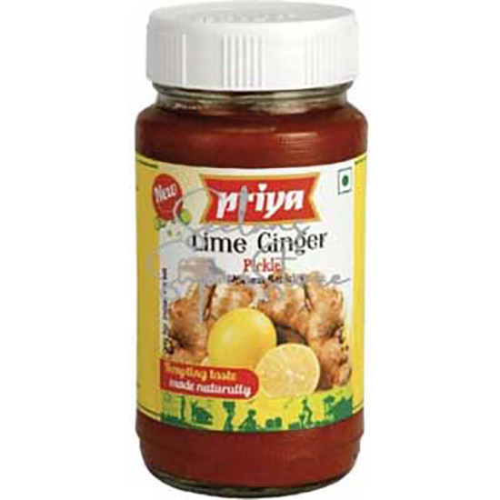 PRIYA LIME GINGER PICKLE 12X300GMS