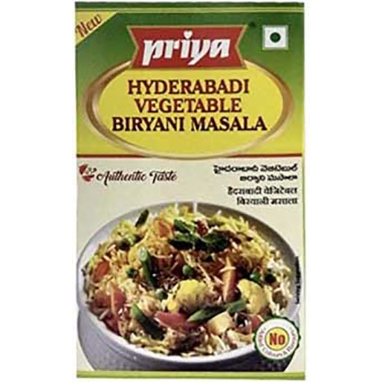 PRIYA SPC HYD BIRYANI VEGETABLE 50GX6