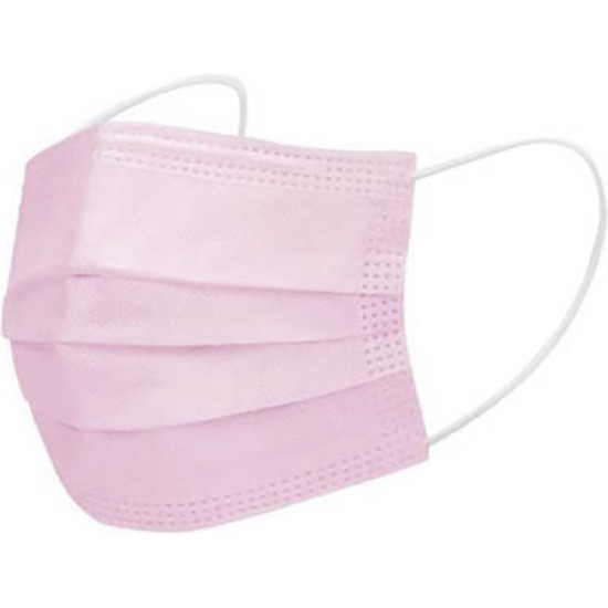 PROTECTIVE 3PLY MASK - PINK (50)