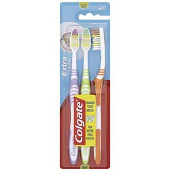 COLGATE TOOTHBRUSH TRIPLE PACK MEDIUM PM ¬£1.49