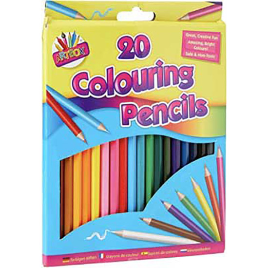 COLOURING PENCILS 20PK