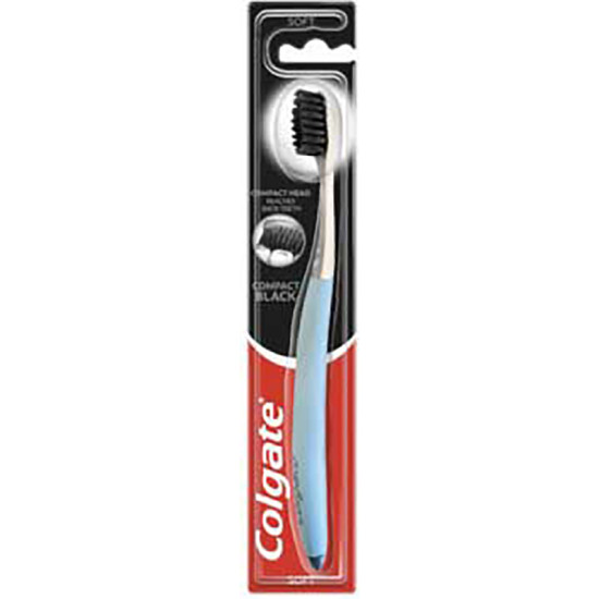 COLGATE TOOTHBRUSH COMPACT BLACK PM ¬£1.49