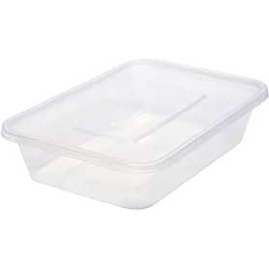 6 PCS FOOD STORAGE CONTAINERS WITH LID 500ML