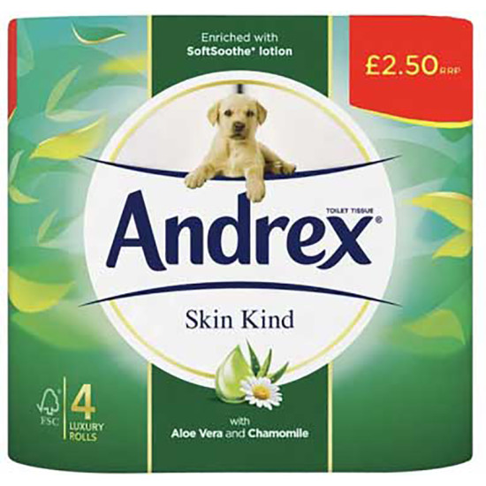 ANDREX SKIN KIND PM ¬£2.50