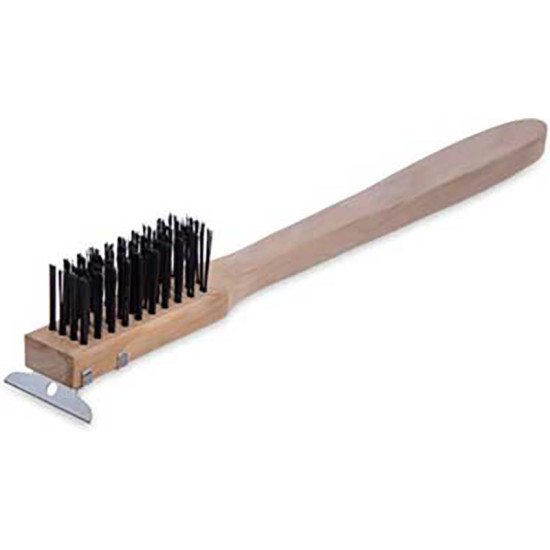 BBQ BRUSH - WOODEN HANDLE