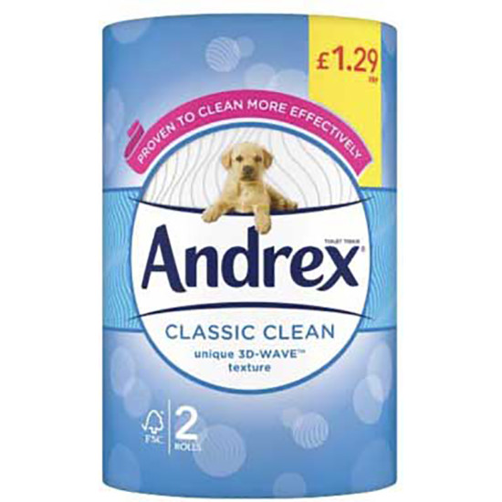 ANDREX CLASSIC CLEAN PM ¬£1.29