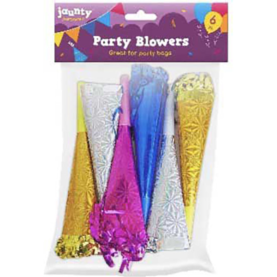 PARTY BLOWERS 6pk