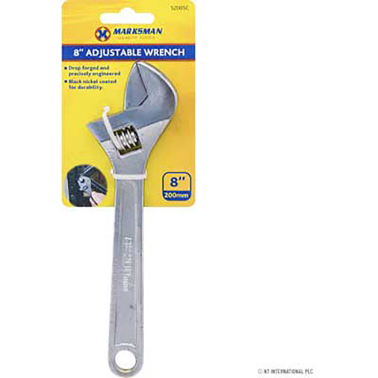 ADJUSTABLE WRENCH - CHROME 8