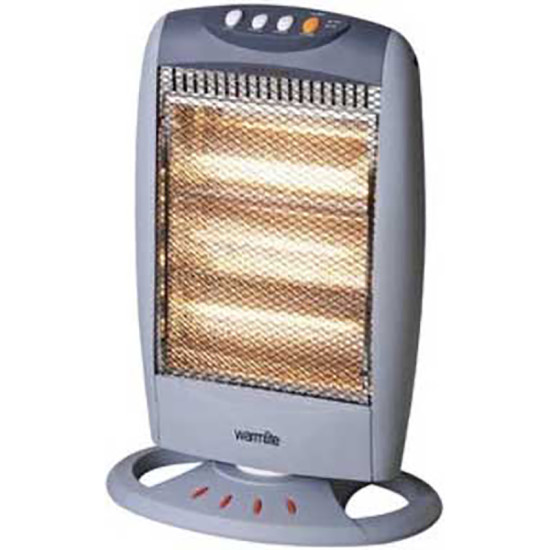 50-60Hz 1200W 3 BAR HALOGEN HEATER 220-240V