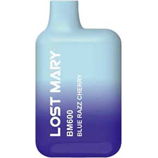 LOST MARY 600 PUFFS DISPOSABLE BLUE RAZZ CHERRY 2%