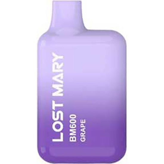 LOST MARY 600 PUFFS DISPOSABLE GRAPE 2%