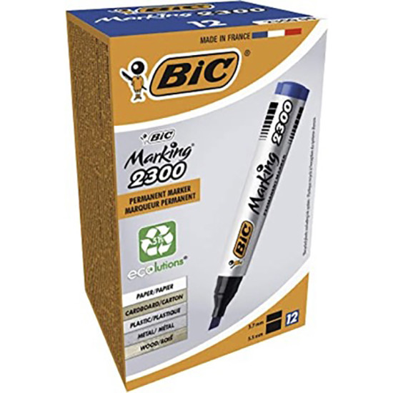 BIC MARKERS 2300 - BLUE