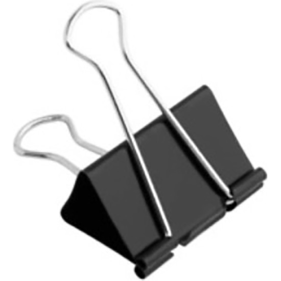 BINDER CLIPS, 9PK ASSORTED