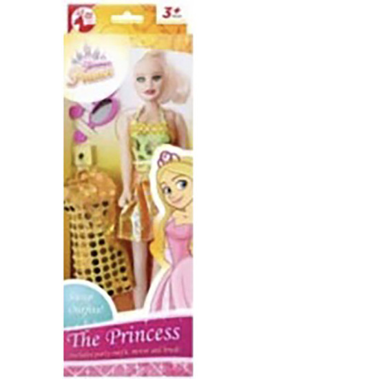 BOXED PRINCESS DOLL & DRESS