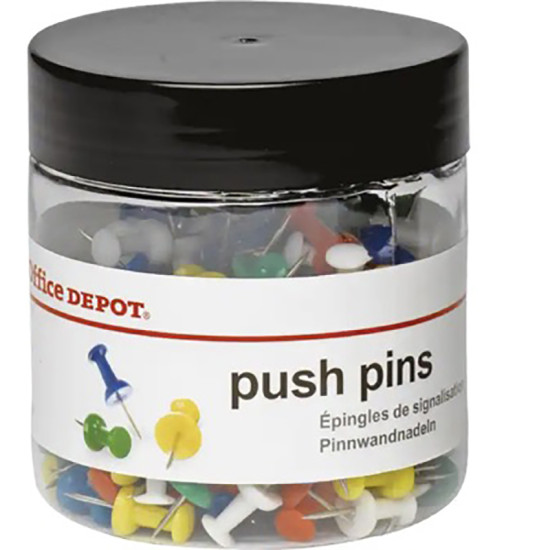 PUSH PINS 200PK